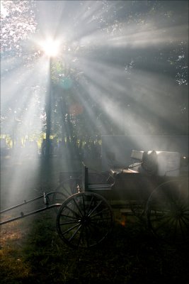 Amish sunrise.