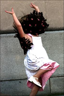 Arabesque followed by Peek-A-Boo