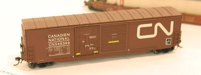 Peter Machac's CN boxcar, Kaslo resin kit