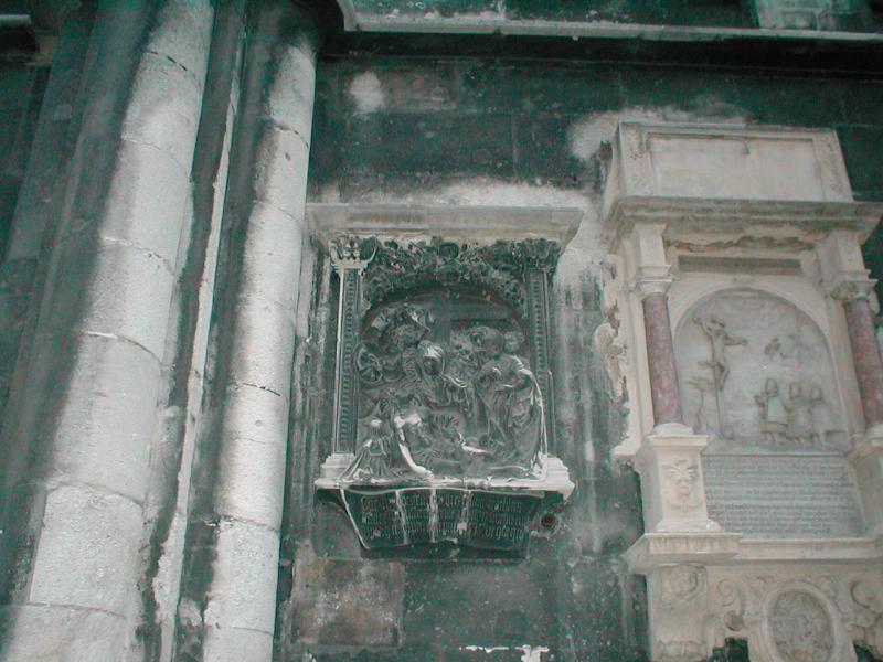 St. Stephens Wall out Front