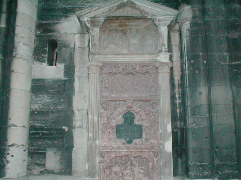 St. Stephens Wall out Front