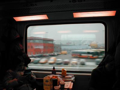 view from the train