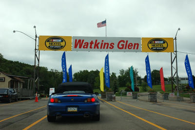 0033 : Entering Watkins Glen International Raceway to run our parade lap