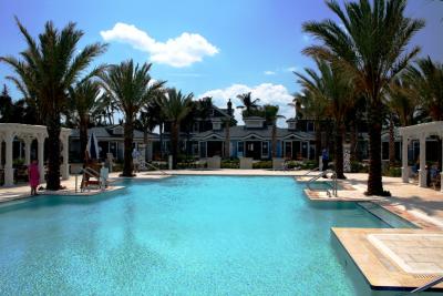 Poolside serenity