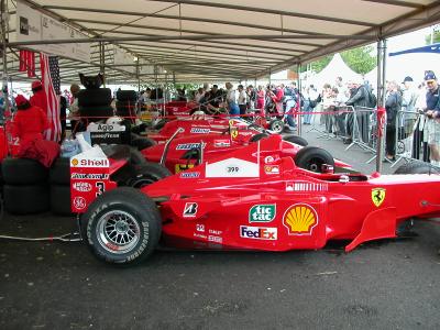 Ferraris, Goodwood