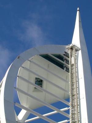 Spinnaker Tower,  view of glass floor