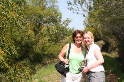 Aileen and Anne on our hike
