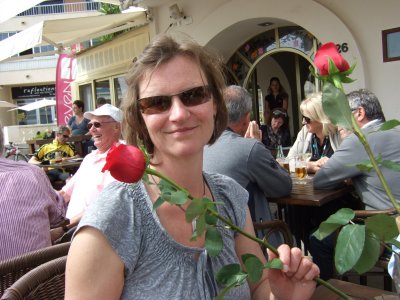 April 2011 I got a rose :-)