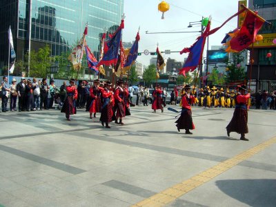 Seoul, Deoksu Palace, Changing of the Guard 9