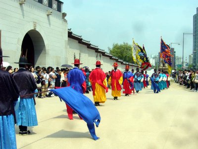 Seoul, Gyeongbok Palace, Changing of the Guards 2