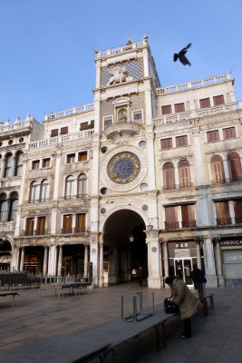 Venice St Mark's Square clock tower