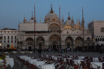 Venice St Marks Basilica at Twilight