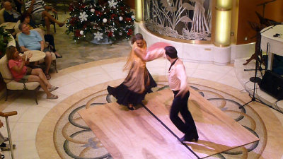 The Star Princess Tango in the Atrium