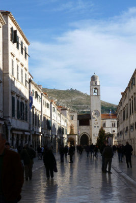 Dubrovnik Placa main street of Old Town 1