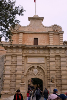 Valletta Mdina entrance