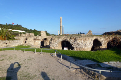 Tunisia Carthage Roman bath 1