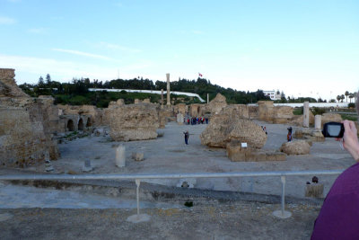 Tunisia Carthage Roman bath 2