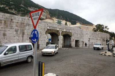 Gibraltar narrow streets