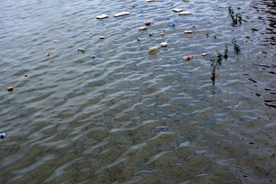 Recife, Brazil stinky and polluted water