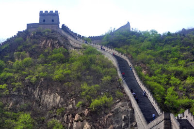 The Great Wall the steep side 3