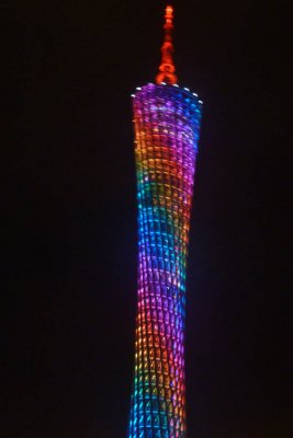 GuangZhou - Canton Tower at night 2