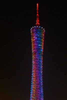 GuangZhou - Canton Tower at night 3