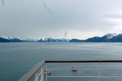 Alaska, sea and snow