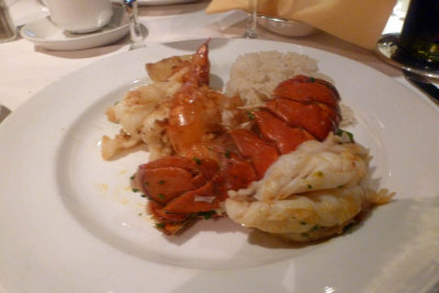 Food on the Diamond, lobster