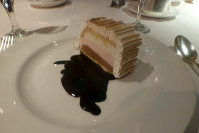 Food on the Diamond, baked Alaska
