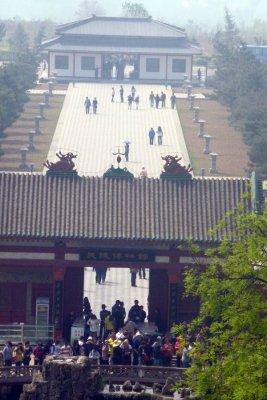 XiAn: Mao Ling, view from the top