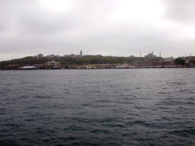 Istanbul, Eminonu From Bosphorus