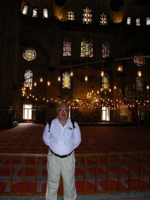 Istanbul, Me at Blue Mosque