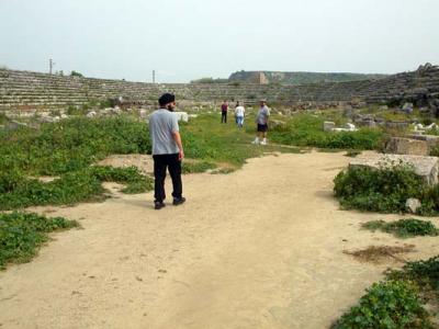 Perge, stadium, seats 15,000, about 100 CE