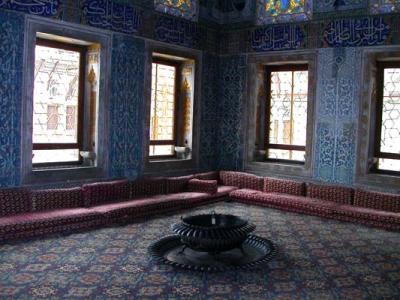 Istanbul, Topkapi_Harem prince's room