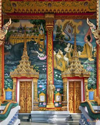 Wat Choeng Thale Ubosot Facade (DTHP143)
