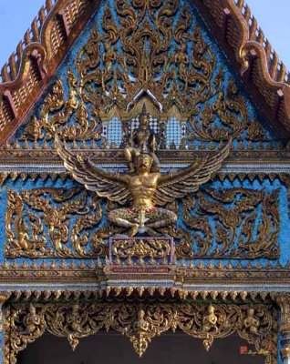 Wat Srabua Ubosot Gable Winged Garuda (DTHB927)