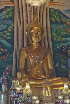 Wat Kaewjamfa Ubosot Principal Buddha (DTHB1072)