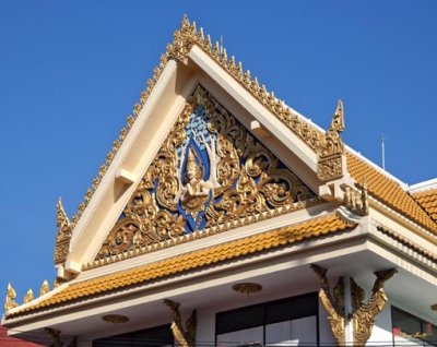 Wat Kaewjamfa Gable (DTHB1085)