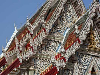 Wat Suan Phlu Ubosot Angel Gable Finials (DTHB227) 
