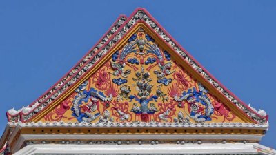 Wat Phitchaya Yatikaram Ubosot Gable (DTHB394)