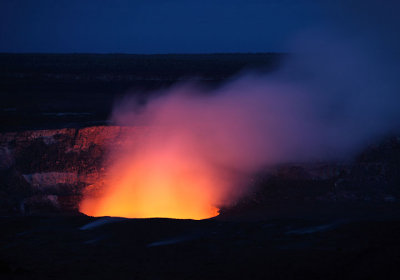 Kilauea Volcano Crater