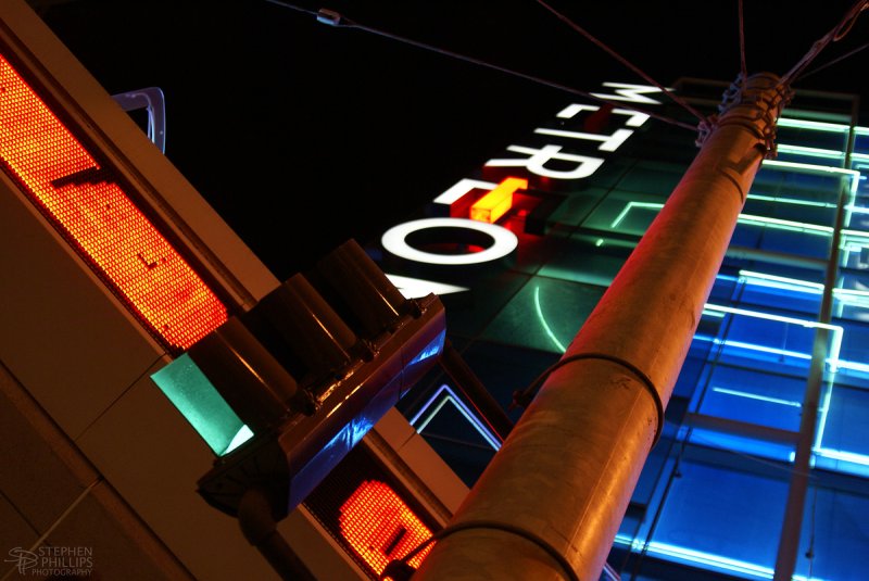 Metreon at Night