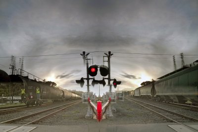 Trains Crossing