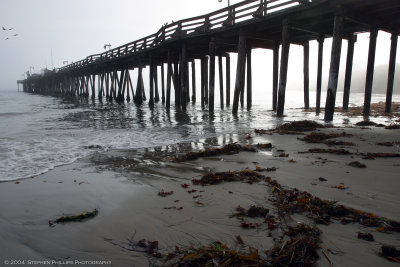 Capitola Wharf in Fog