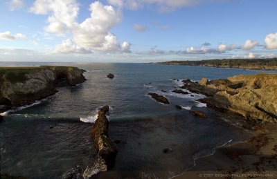 Winter Afternoon in Mendocino