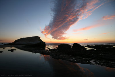 Dusk at Greyhound Rock