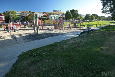 Precita Park Playground (looking west)