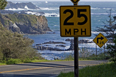Highway One at Little River