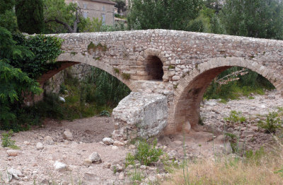 The Pont Roma {Roman bridge} Pollenca