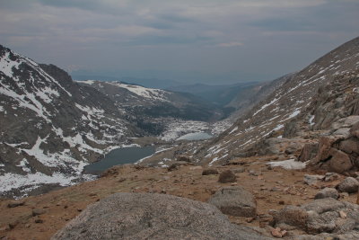 Chicago Lakes, Below Summit Lake